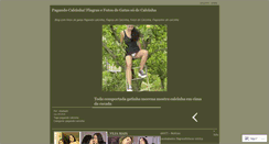 Desktop Screenshot of pagandocalcinha.wordpress.com