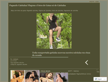 Tablet Screenshot of pagandocalcinha.wordpress.com