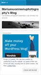 Mobile Screenshot of mariussuceveanuphotography.wordpress.com