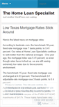 Mobile Screenshot of homeloanspecialist.wordpress.com