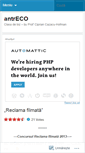 Mobile Screenshot of antreco.wordpress.com