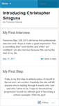 Mobile Screenshot of christophersiragusa.wordpress.com