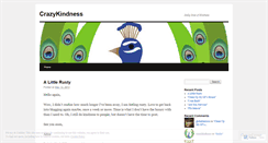 Desktop Screenshot of crazykindness.wordpress.com