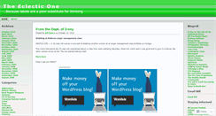 Desktop Screenshot of billnance.wordpress.com