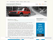 Tablet Screenshot of jasonknepp.wordpress.com