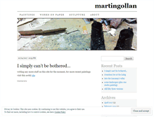 Tablet Screenshot of martingollan.wordpress.com