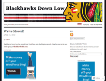 Tablet Screenshot of blackhawksdl.wordpress.com