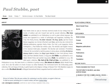 Tablet Screenshot of paulstubbspoet.wordpress.com