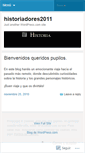 Mobile Screenshot of historiadores2011.wordpress.com