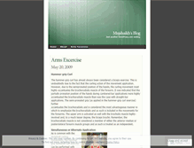 Tablet Screenshot of mujshaikh.wordpress.com