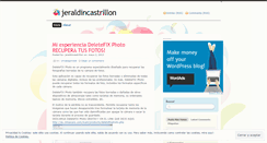 Desktop Screenshot of jeraldincastrillon.wordpress.com