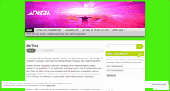 Desktop Screenshot of jafansta.wordpress.com