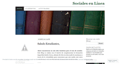 Desktop Screenshot of guiosociales.wordpress.com