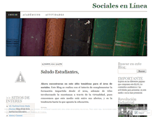 Tablet Screenshot of guiosociales.wordpress.com