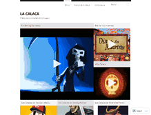 Tablet Screenshot of calaca.wordpress.com