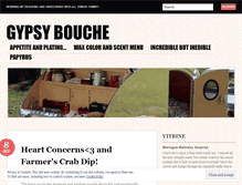 Tablet Screenshot of gypsybouche.wordpress.com