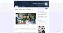 Desktop Screenshot of darksideofthefridge.wordpress.com
