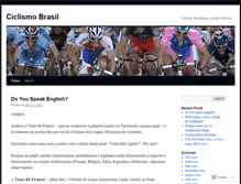 Tablet Screenshot of ciclismobrasil.wordpress.com