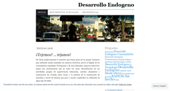 Desktop Screenshot of endogeno.wordpress.com