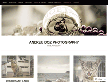 Tablet Screenshot of andreudozphotography.wordpress.com