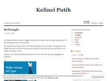 Tablet Screenshot of kelinciputih.wordpress.com