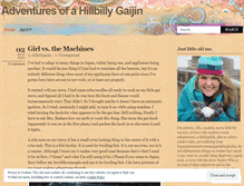 Tablet Screenshot of hillbillygaijin.wordpress.com