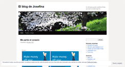 Desktop Screenshot of josefinabourlot.wordpress.com