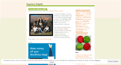 Desktop Screenshot of papeleradigital.wordpress.com