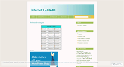 Desktop Screenshot of internet2unab.wordpress.com