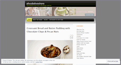 Desktop Screenshot of afoodieliveshere.wordpress.com