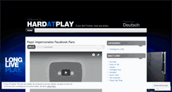 Desktop Screenshot of hardatplay.wordpress.com