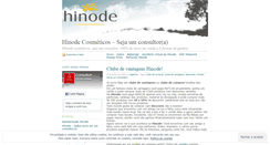 Desktop Screenshot of hinodebrasil.wordpress.com