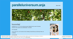 Desktop Screenshot of paralleluniversumanja.wordpress.com