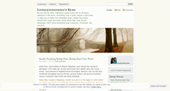 Desktop Screenshot of lonelyindonesia.wordpress.com