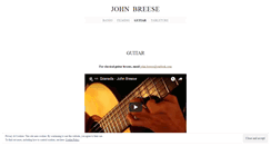 Desktop Screenshot of johnbreese.wordpress.com