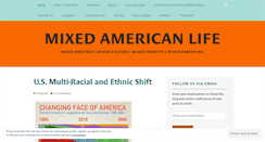 Desktop Screenshot of mixedamericanlife.wordpress.com