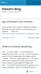 Mobile Screenshot of kizmetmia.wordpress.com