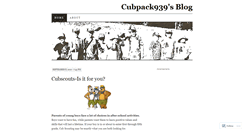 Desktop Screenshot of cubpack939.wordpress.com