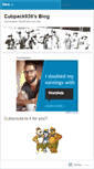 Mobile Screenshot of cubpack939.wordpress.com