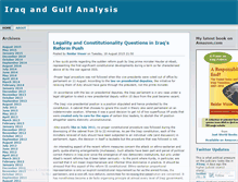 Tablet Screenshot of gulfanalysis.wordpress.com