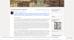 Desktop Screenshot of elpatiodemicolegio.wordpress.com