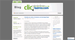 Desktop Screenshot of clicbairros.wordpress.com