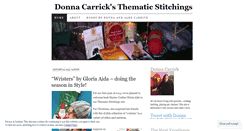 Desktop Screenshot of donnacarrick.wordpress.com