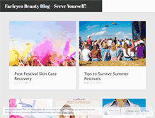 Tablet Screenshot of farleycobeauty.wordpress.com