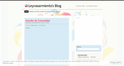 Desktop Screenshot of elleyvas.wordpress.com