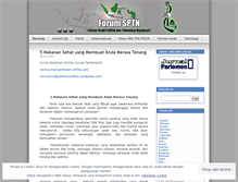 Tablet Screenshot of jurnalparlemenonline.wordpress.com