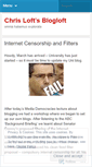 Mobile Screenshot of blogloft.wordpress.com