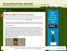 Tablet Screenshot of myboyfriendlikesbaseball.wordpress.com