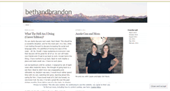 Desktop Screenshot of bethandbrandon.wordpress.com