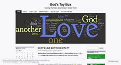 Desktop Screenshot of godstoybox.wordpress.com